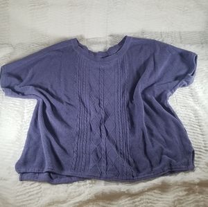 Prana cable knit cap sleeve beautiful top